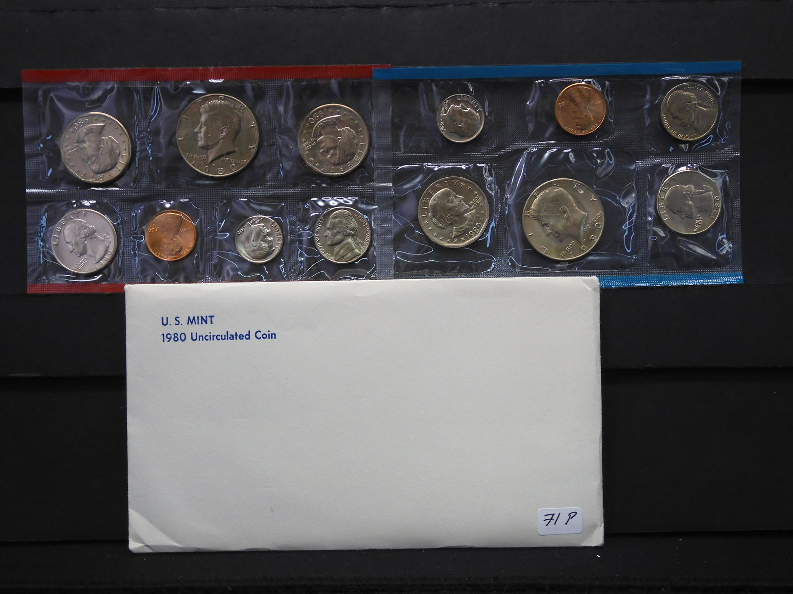 1980 P & D US MINT UNCIRCULATED SET (1 of 5)