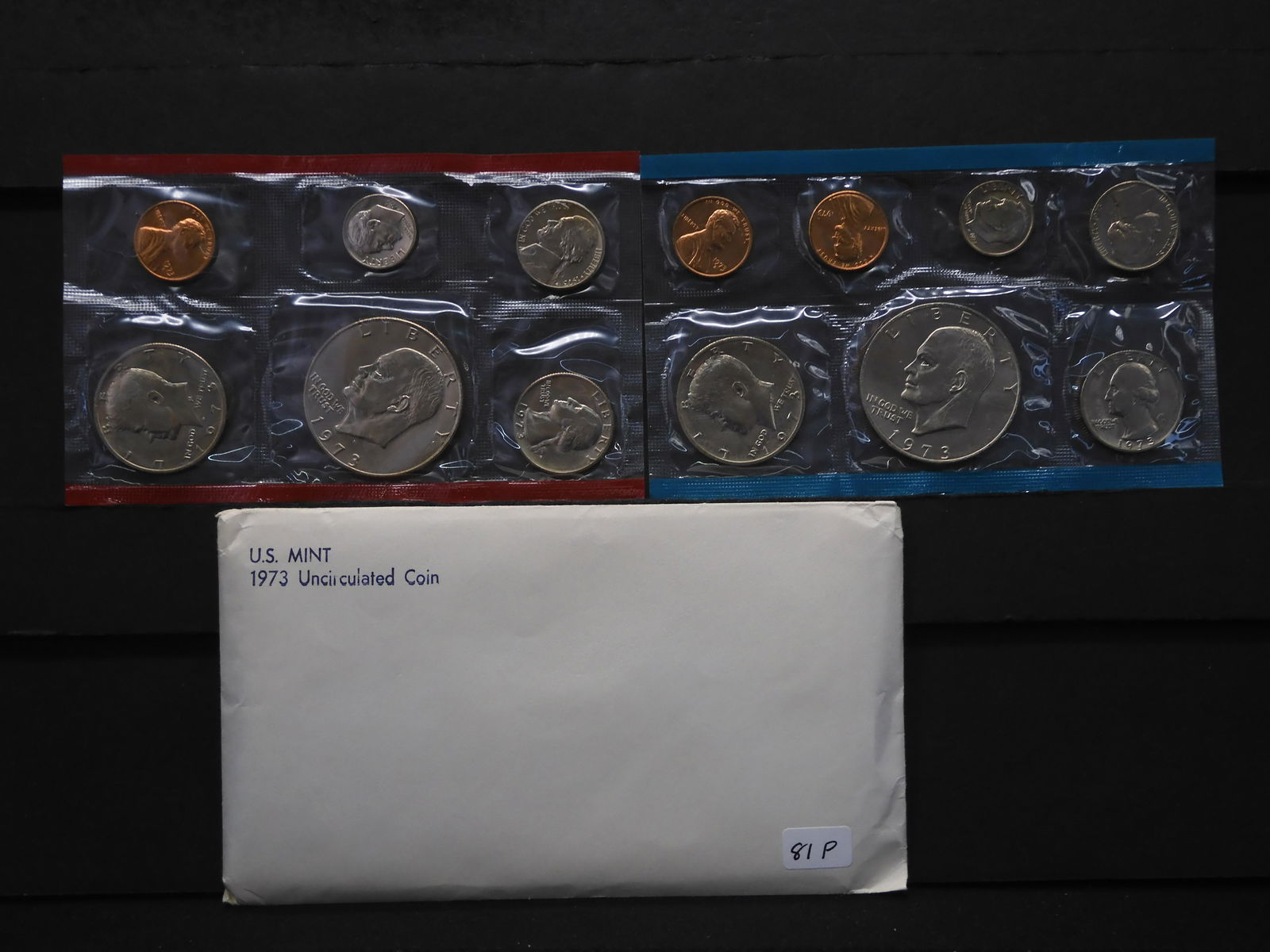 1973 P & D US MINT UNCIRCULATED SET (1 of 5)
