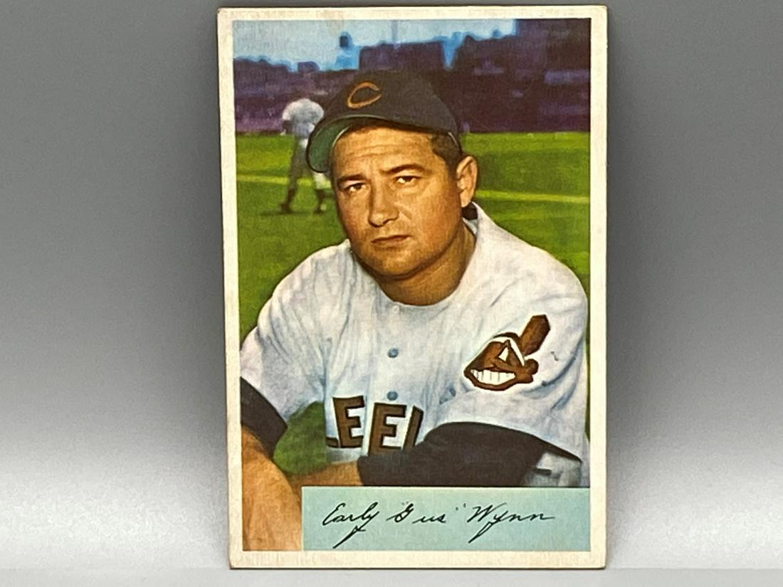 1954 Bowman Early Wynn #164 HOF (1 of 2)