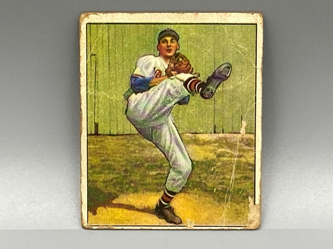1950 Bowman Warren Spahn #19 HOF (1 of 2)