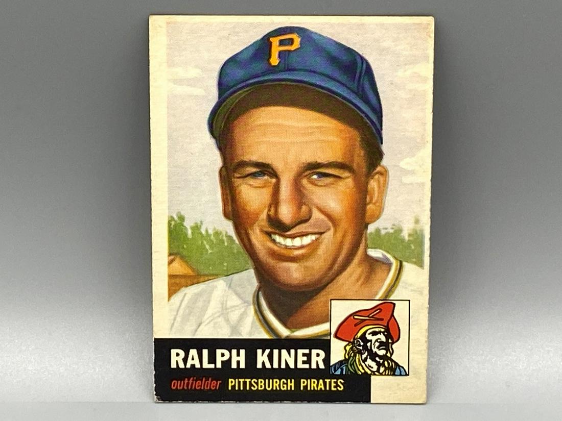 1953 Topps Ralph Kiner #191 HOF (1 of 2)