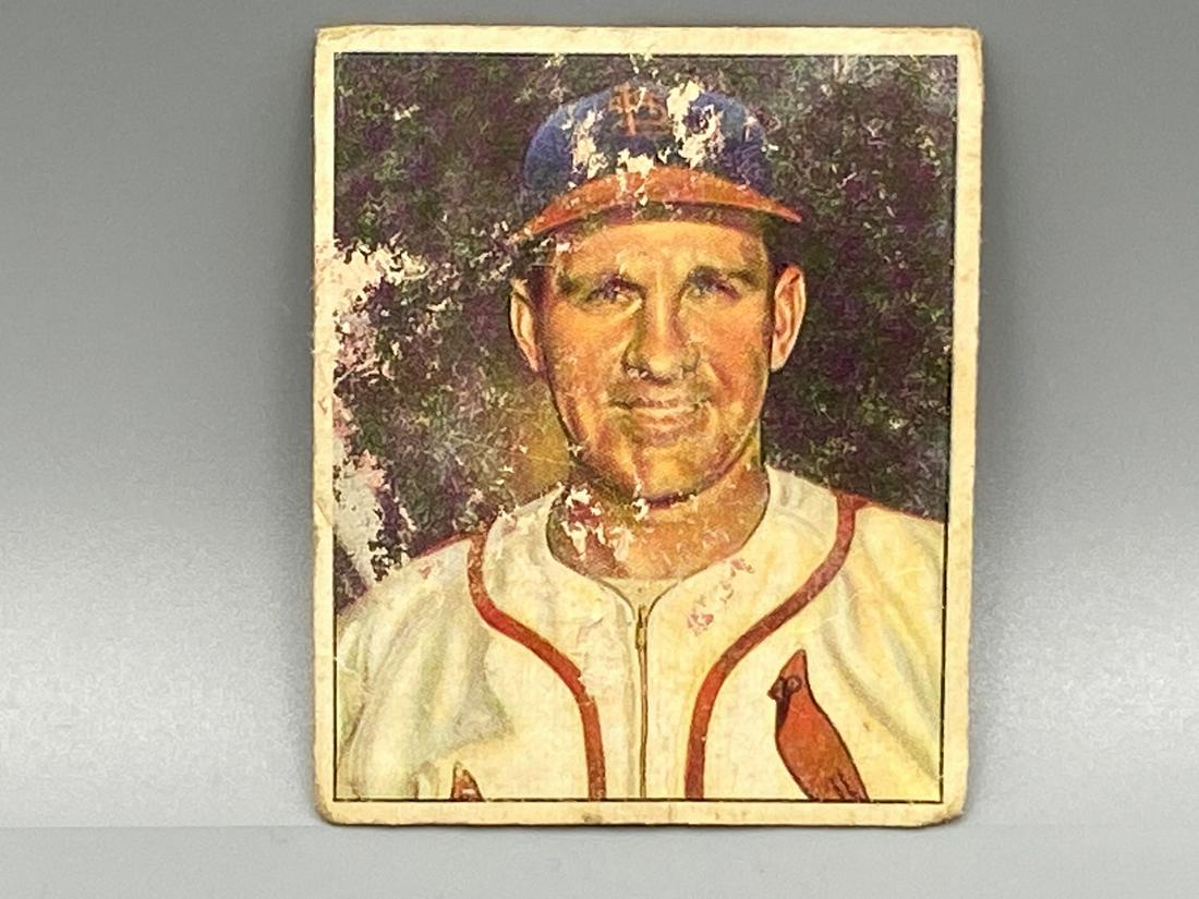 1950 Bowman Enos Slaughter #35 HOF (1 of 2)