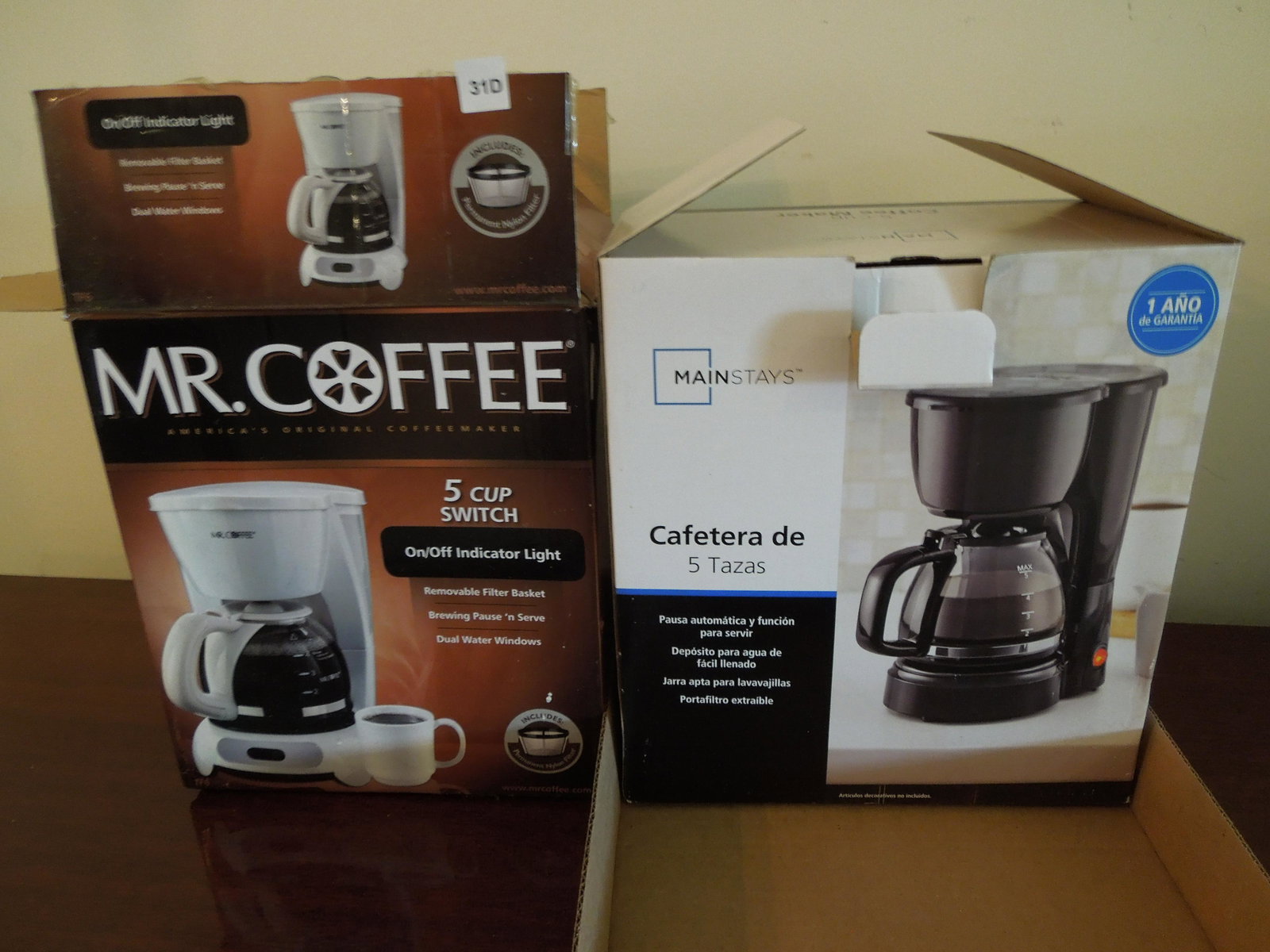 Two Coffee makers: Two Coffee makers