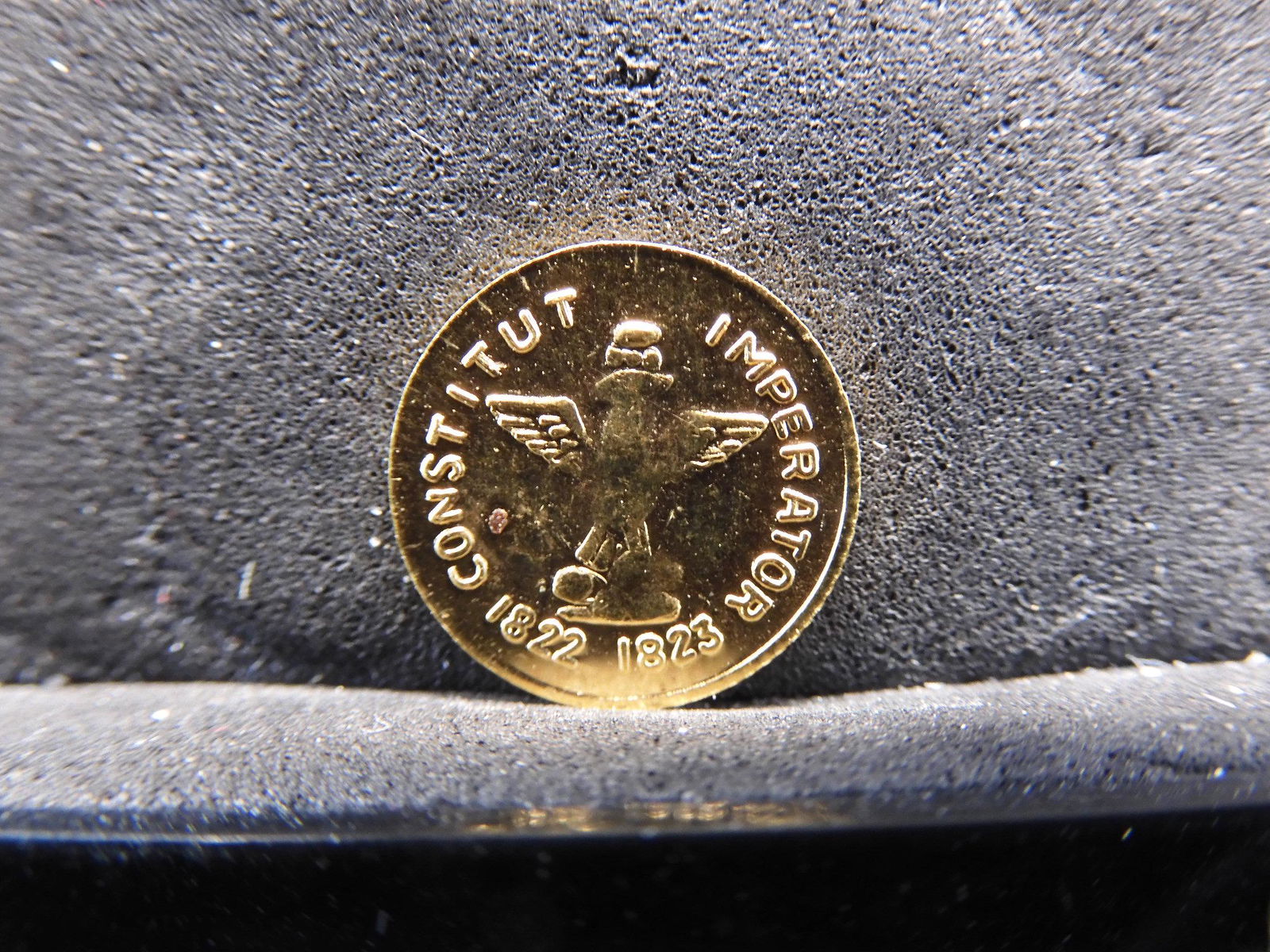 Solid Gold Mexico Maximilian Round Agustinus Dei (1 of 3)