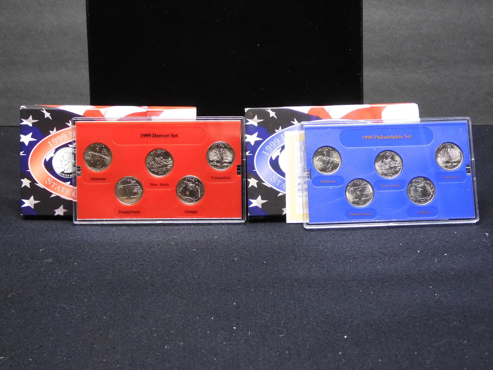 1999 U.S. Statehood Quarters - 5 Each of Philadelphia (1 of 6)