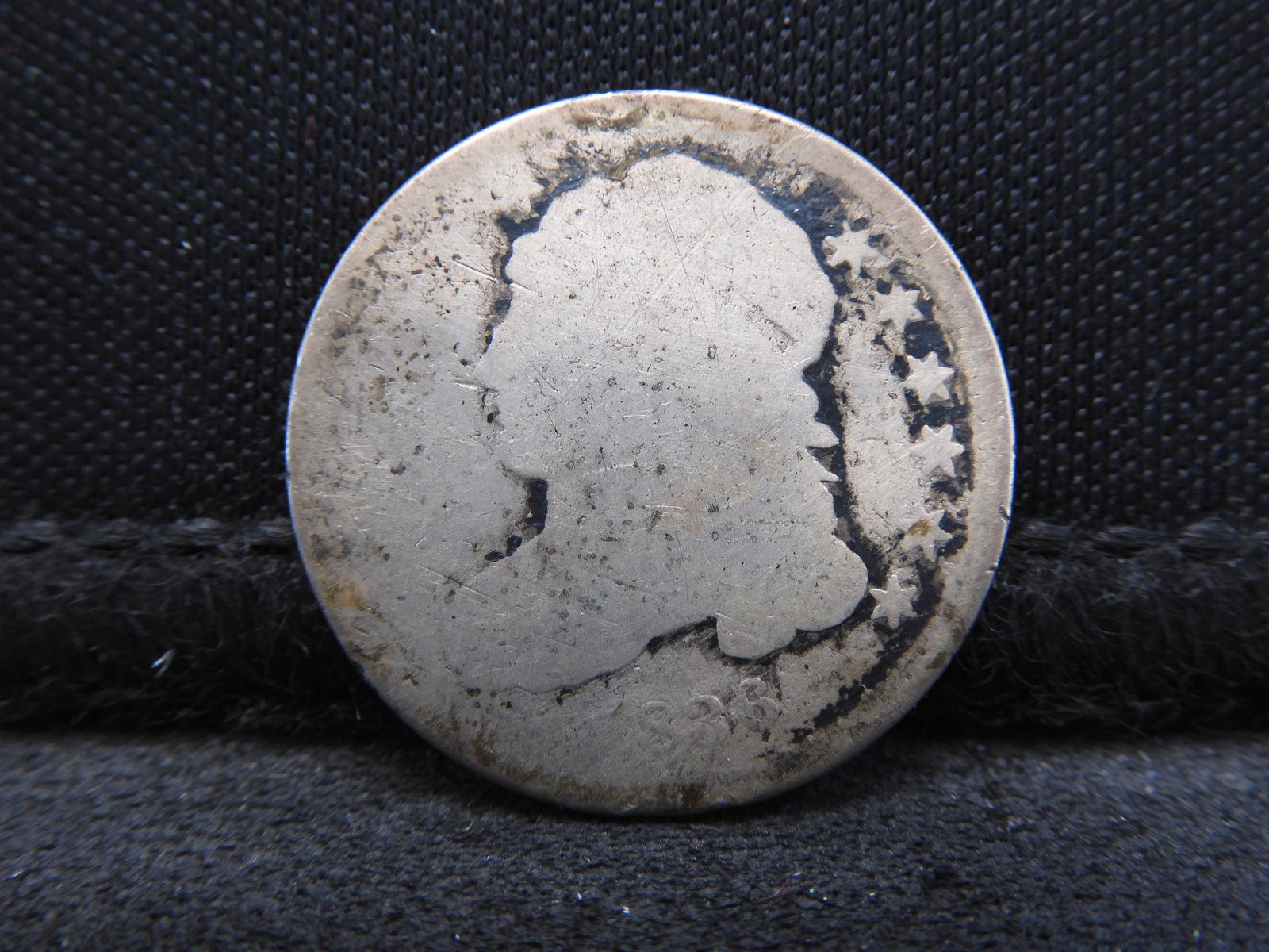 1836 Capped Bust Silver Dime (1 of 2)