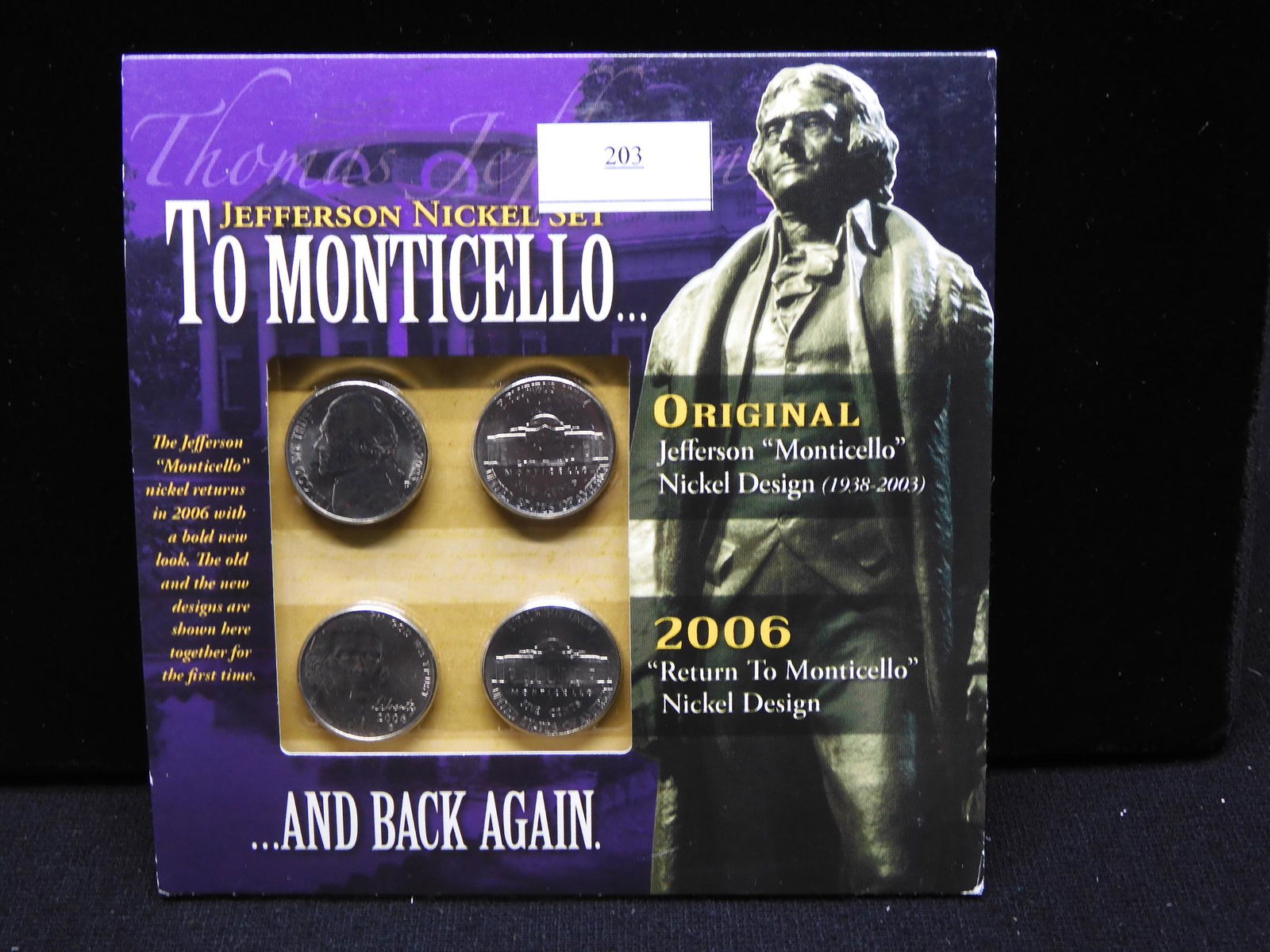 Jefferson Nickel Set - To Monticello and Back Again - 4 (1 of 4)