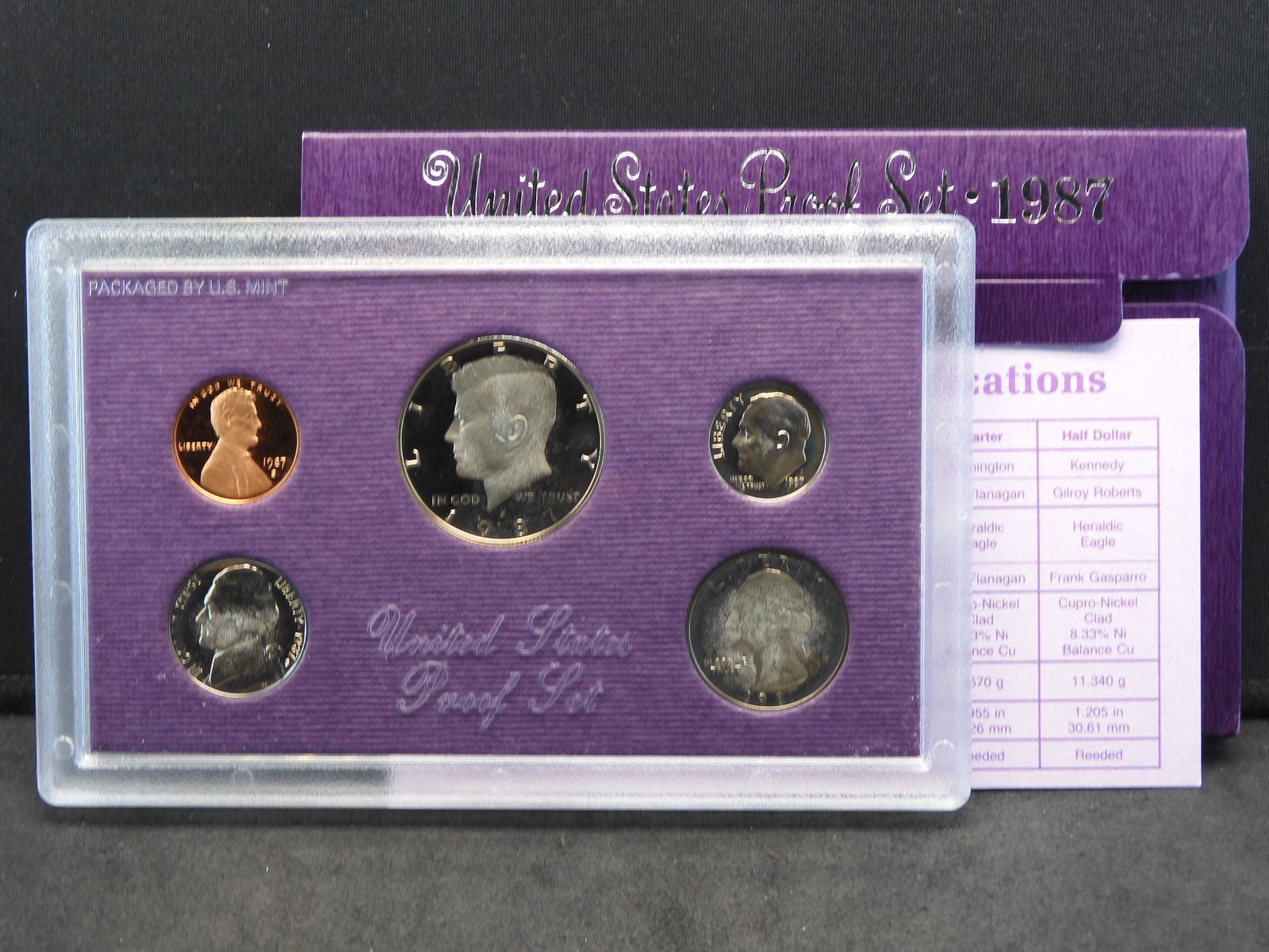 1987-S U.S. Proof Set OGP (1 of 4)