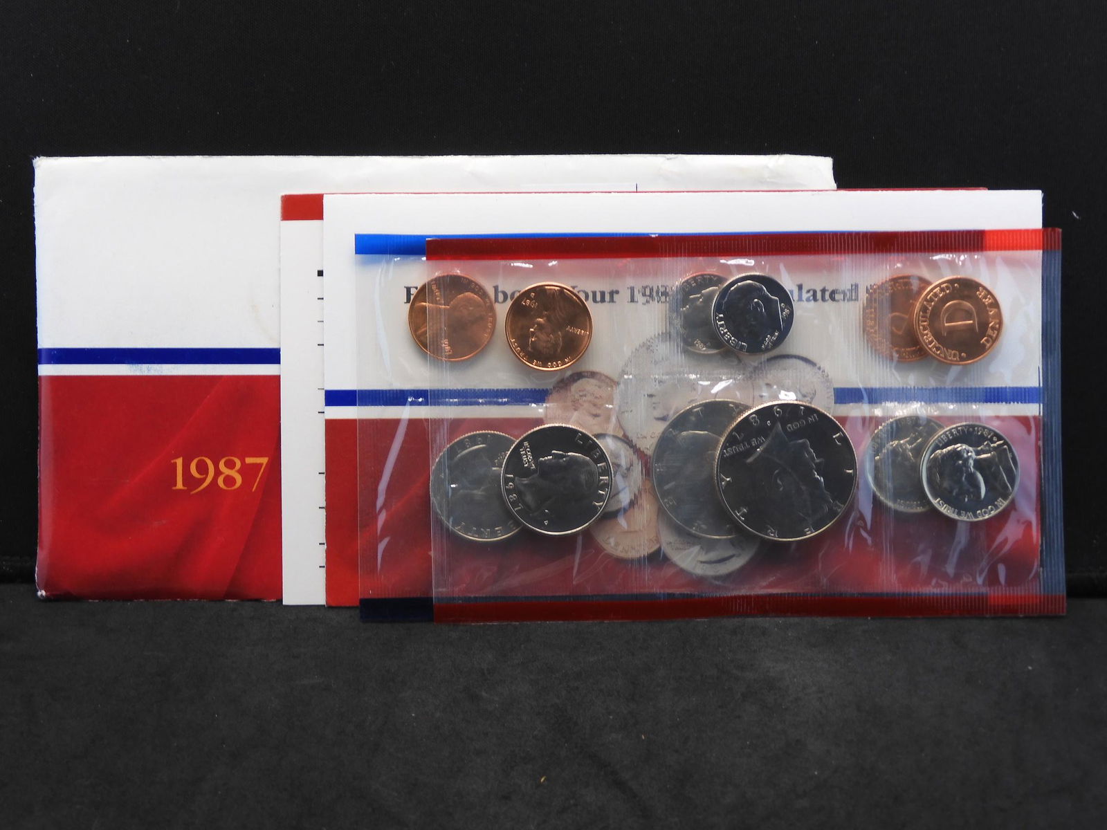 1987 U.S. Uncirculated P & D Mint Set OGP (1 of 6)