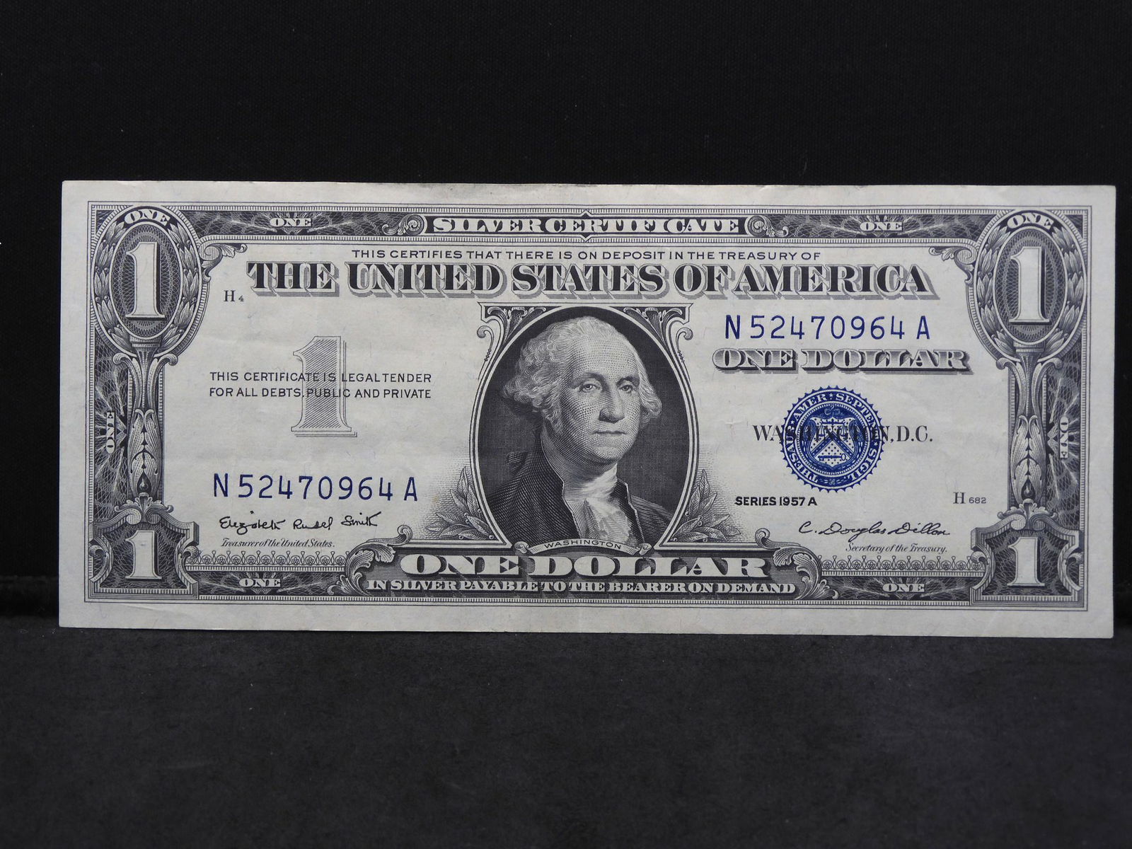 Series 1957-A U.S. $1.00 Silver Certificate Note - Very (1 of 3)
