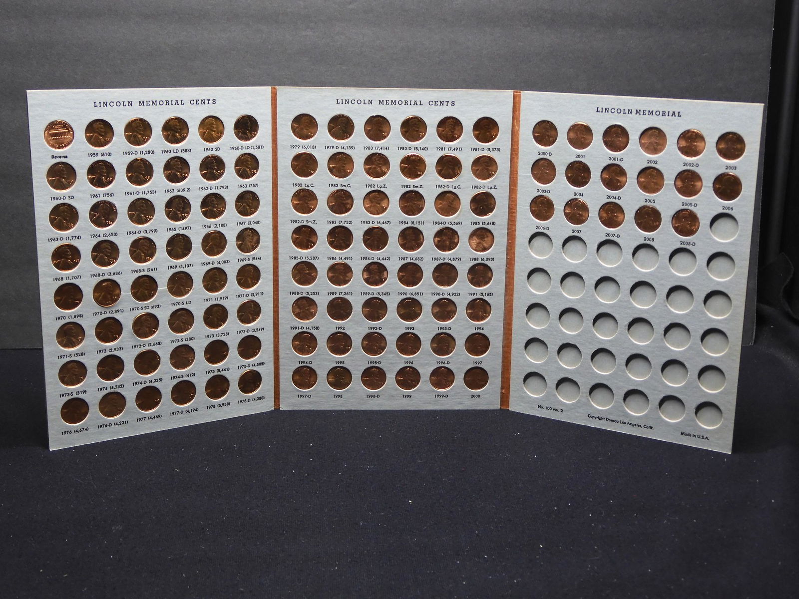 Complete Business strike Lincoln set from 1959 to (1 of 7)