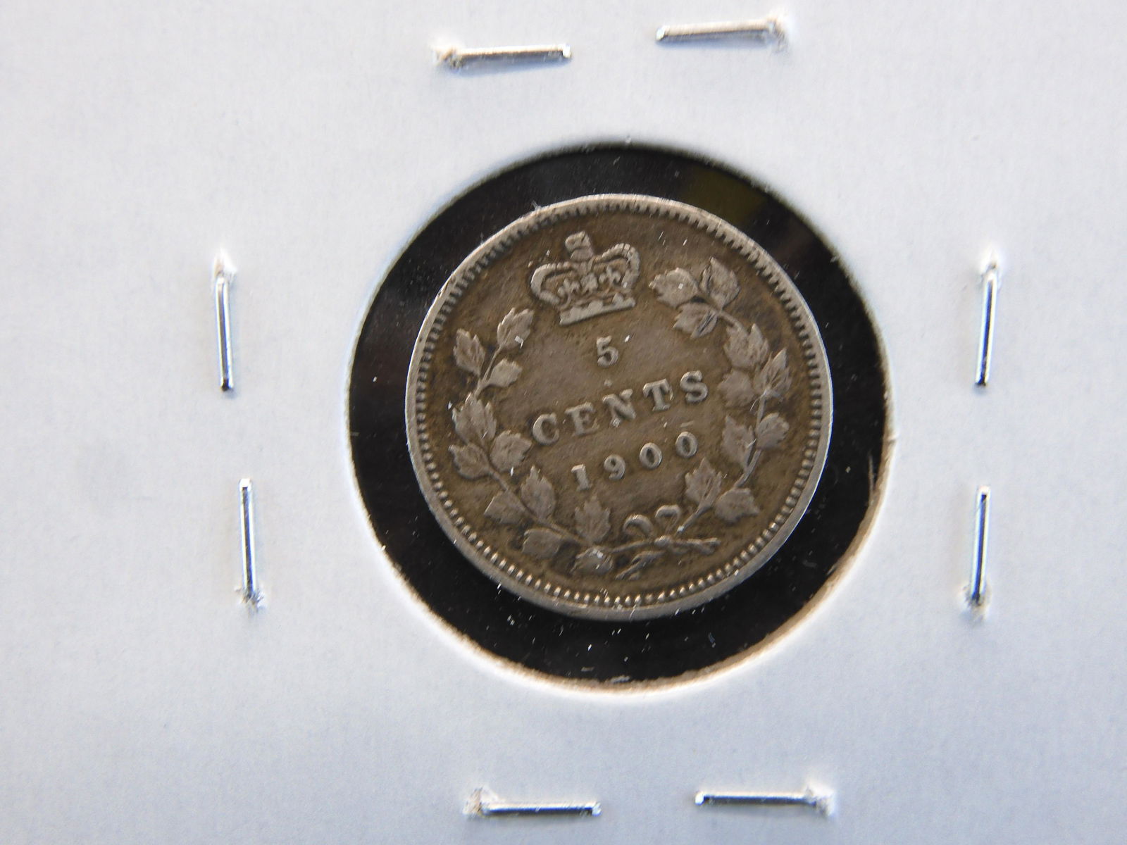 1900 Canada 5c.  XF. (1 of 3)