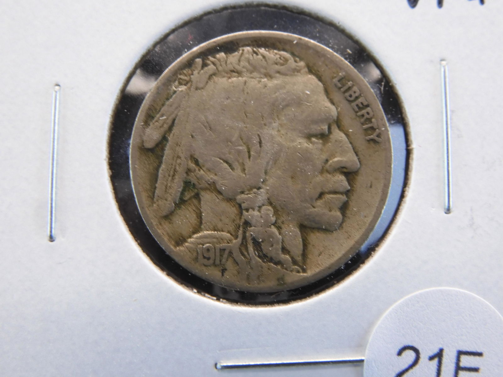 1917 Buffalo 5c.  VF+. (1 of 3)