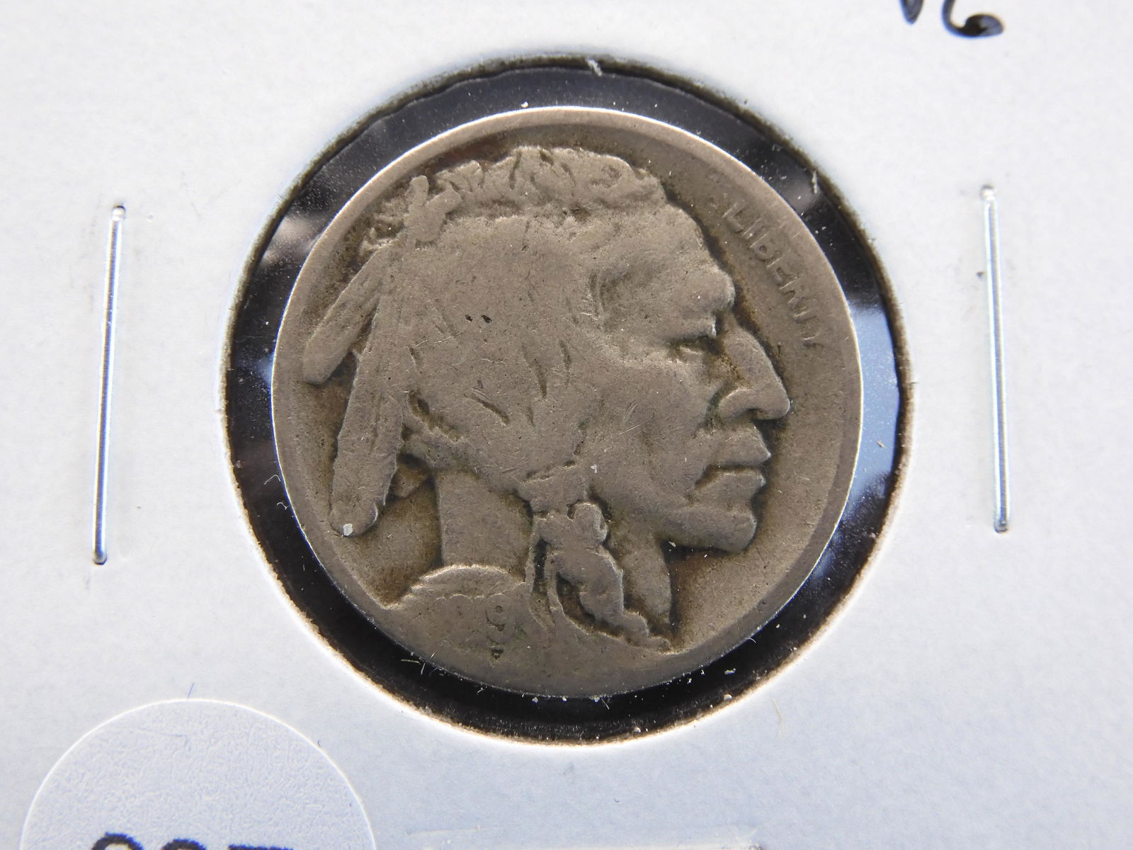 1919-S Buffalo 5c.  VG.  Scarce Date. (1 of 3)