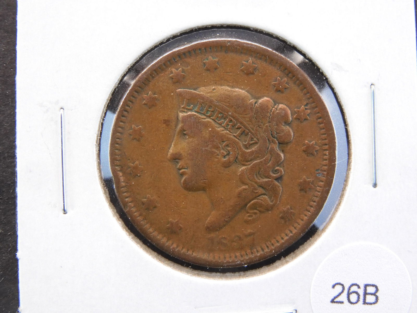 1837 Large Cent. (1 of 7)