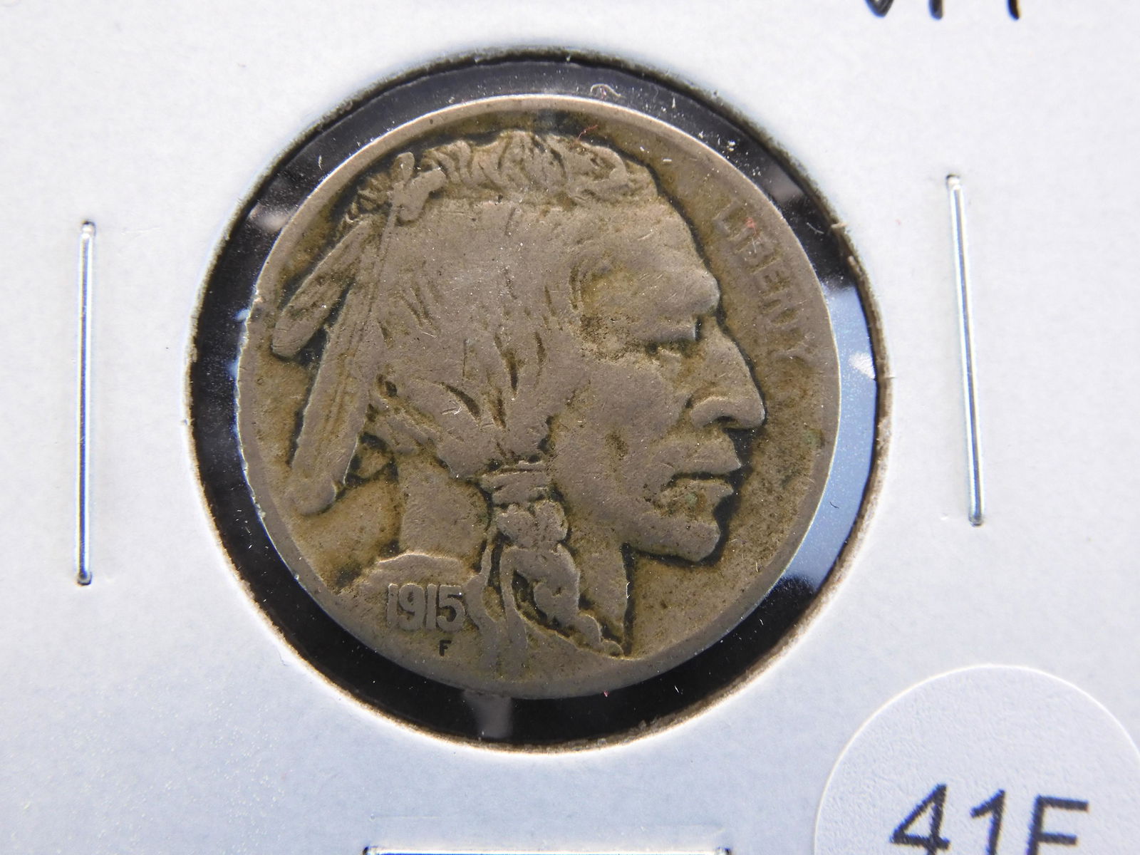 1915 Buffalo 5c.  VF+. (1 of 3)