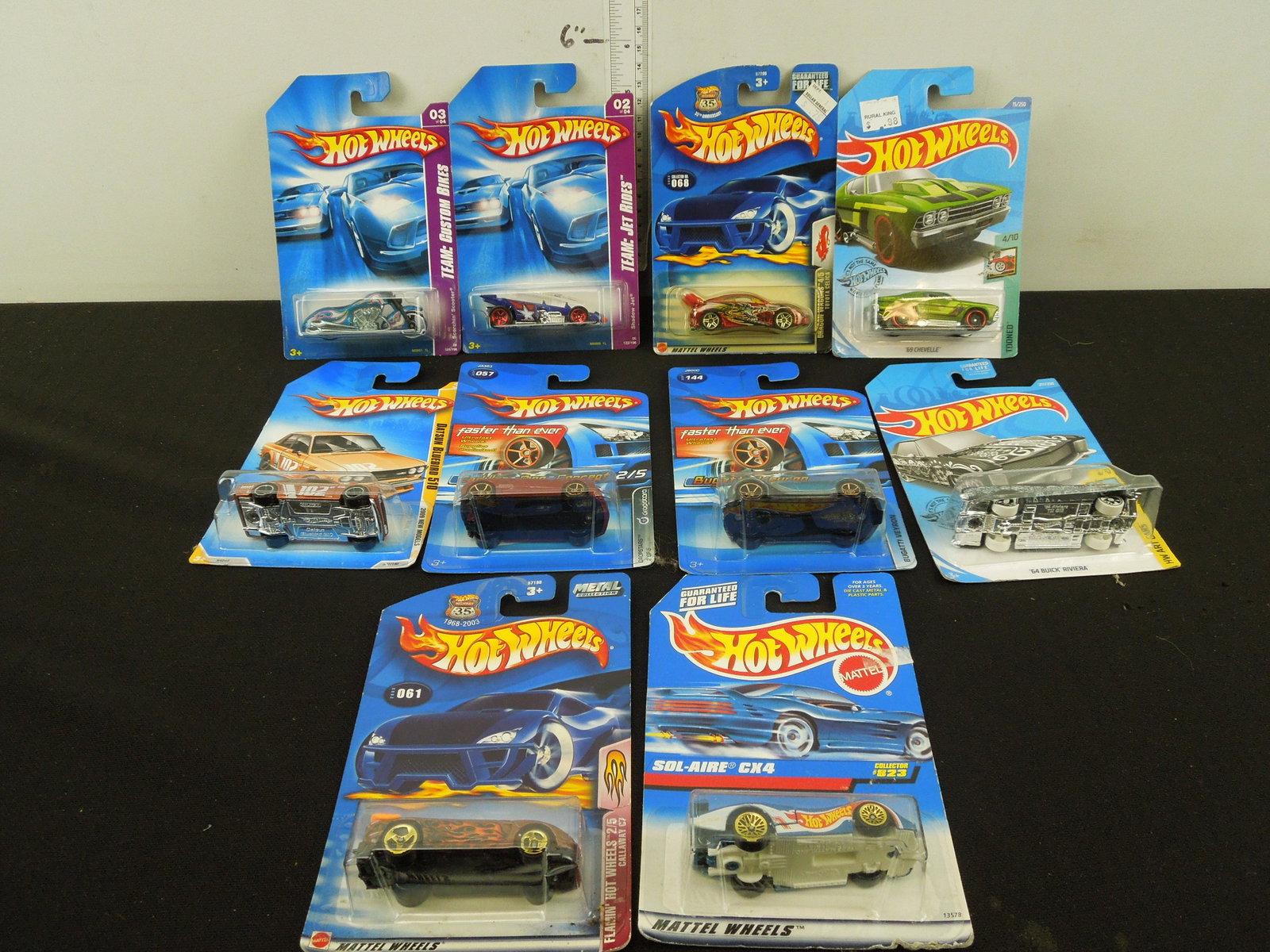 Lot of 1.64th Scale Hot Wheels (10) NIP: Lot of 1.64th Scale Hot Wheels (10) NIP