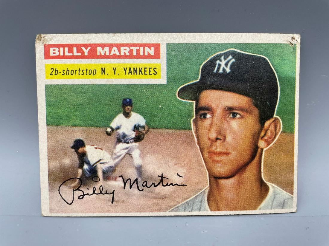 1956 Topps Billy Martin #181 (1 of 2)