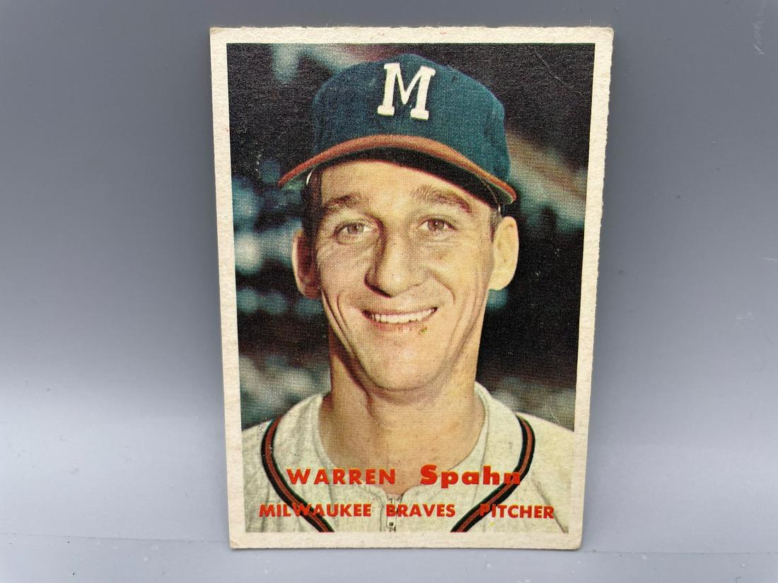 1957 Topps Warren Spahn #90 (1 of 3)