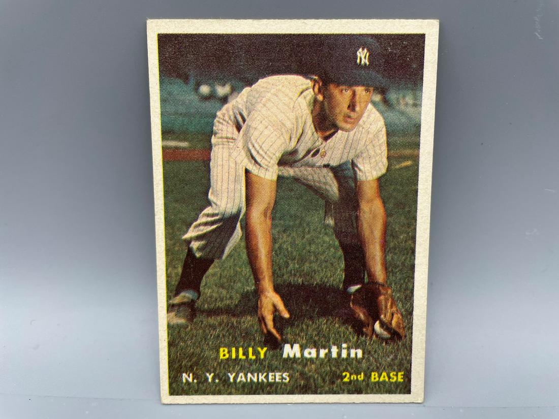 1957 Topps Billy Martin #62 (1 of 2)