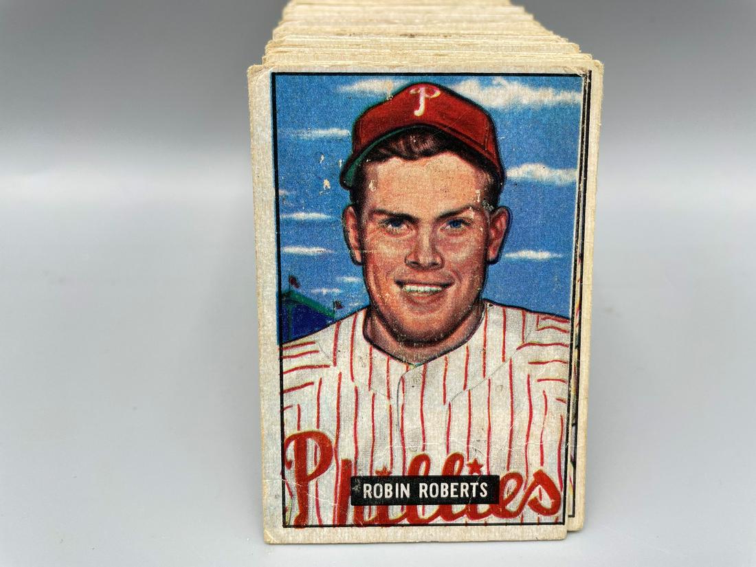 1951 Bowman Baseball Partial Set - 113 Cards with Stars (1 of 20)