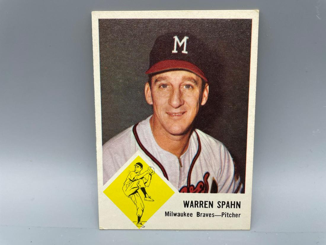 1963 Fleer Warren Spahn #45 (1 of 2)