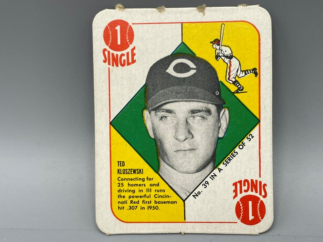 1951 Topps Red Backs Ted Kluszewski #39 (1 of 2)