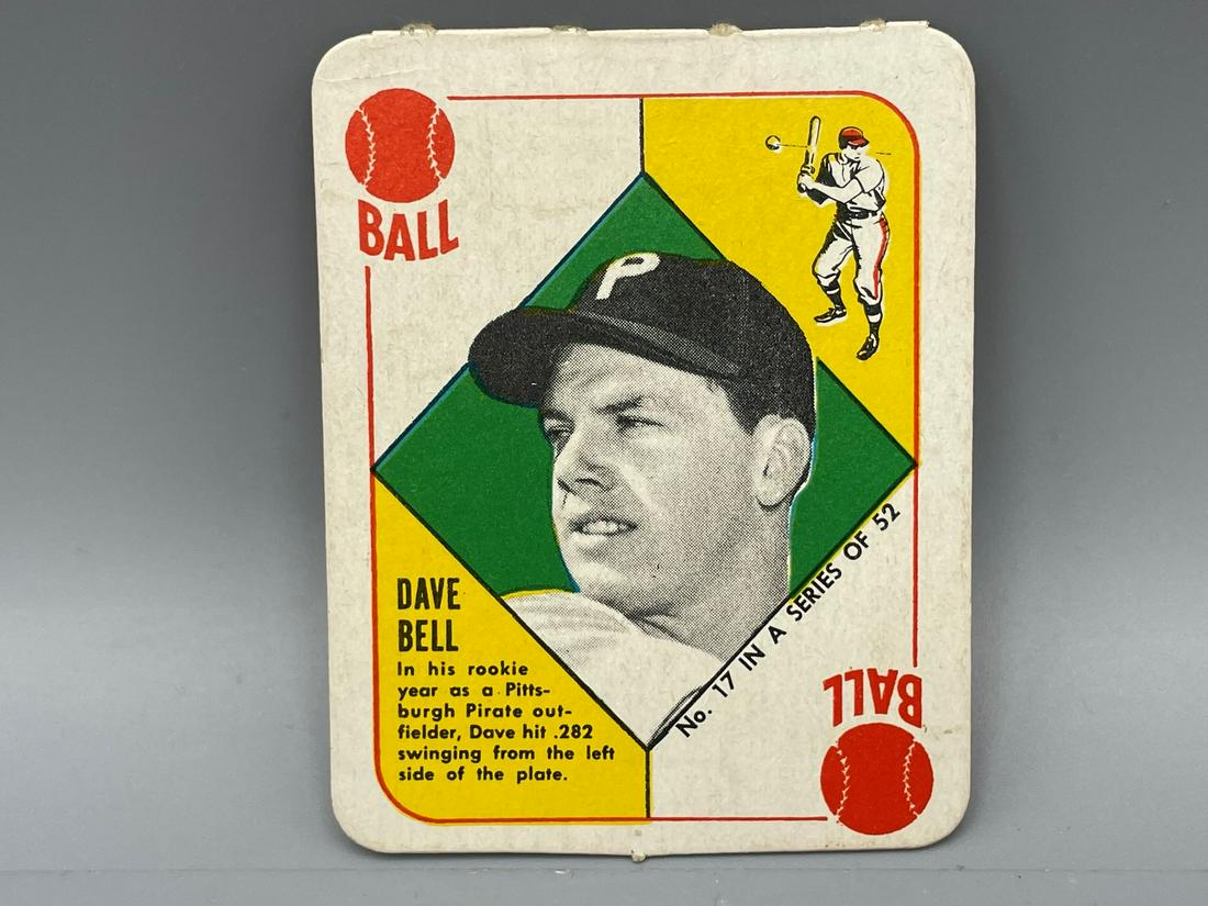 1951 Topps Red Backs Gus Bell RC #17 (1 of 2)