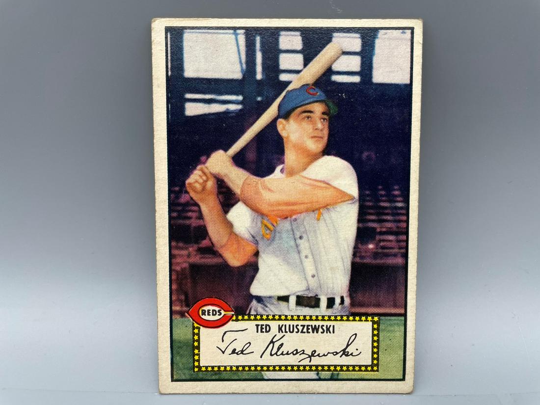 1952 Topps Ted Kluszewski #29 - Short Print (1 of 2)