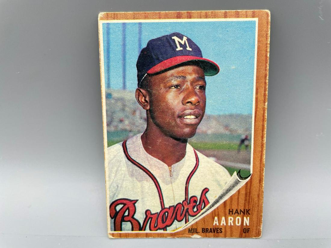 1962 Topps Hank Aaron #320 (1 of 3)