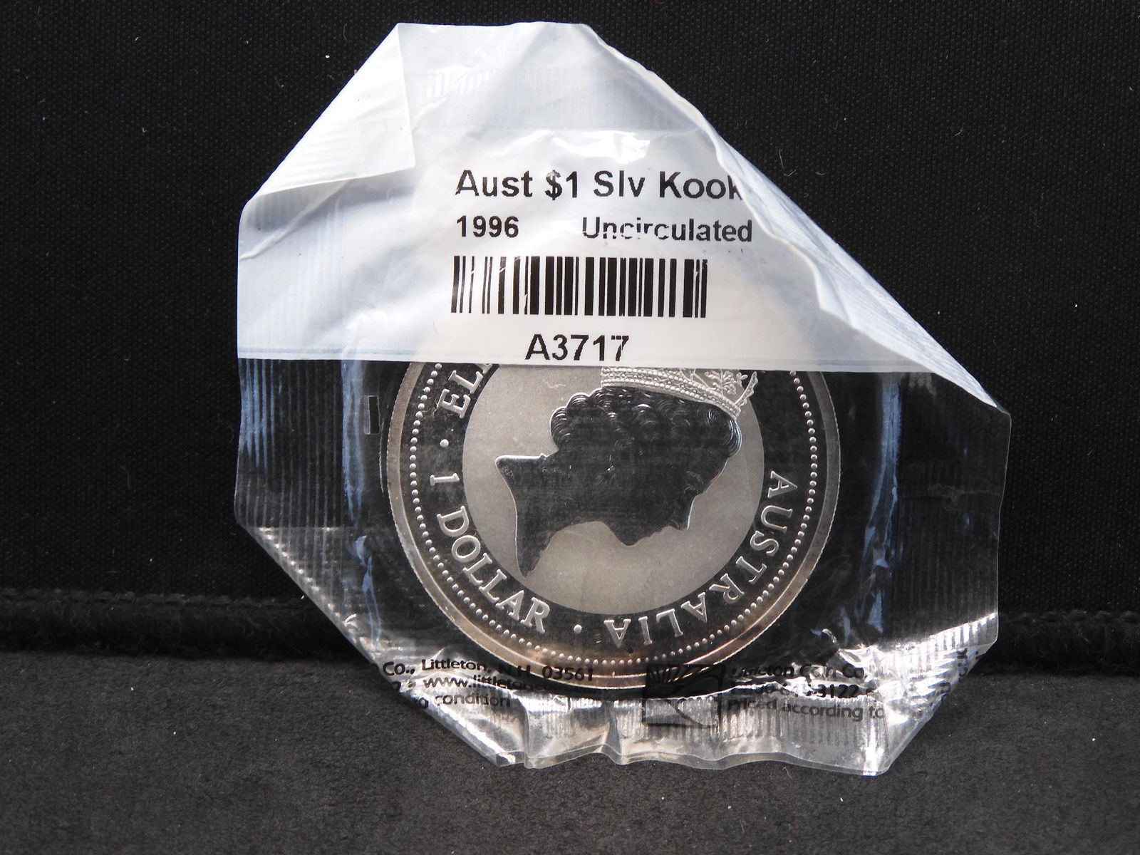 1996 Australian Kookaburra Dollar Uncirculated 1oz. (1 of 3)