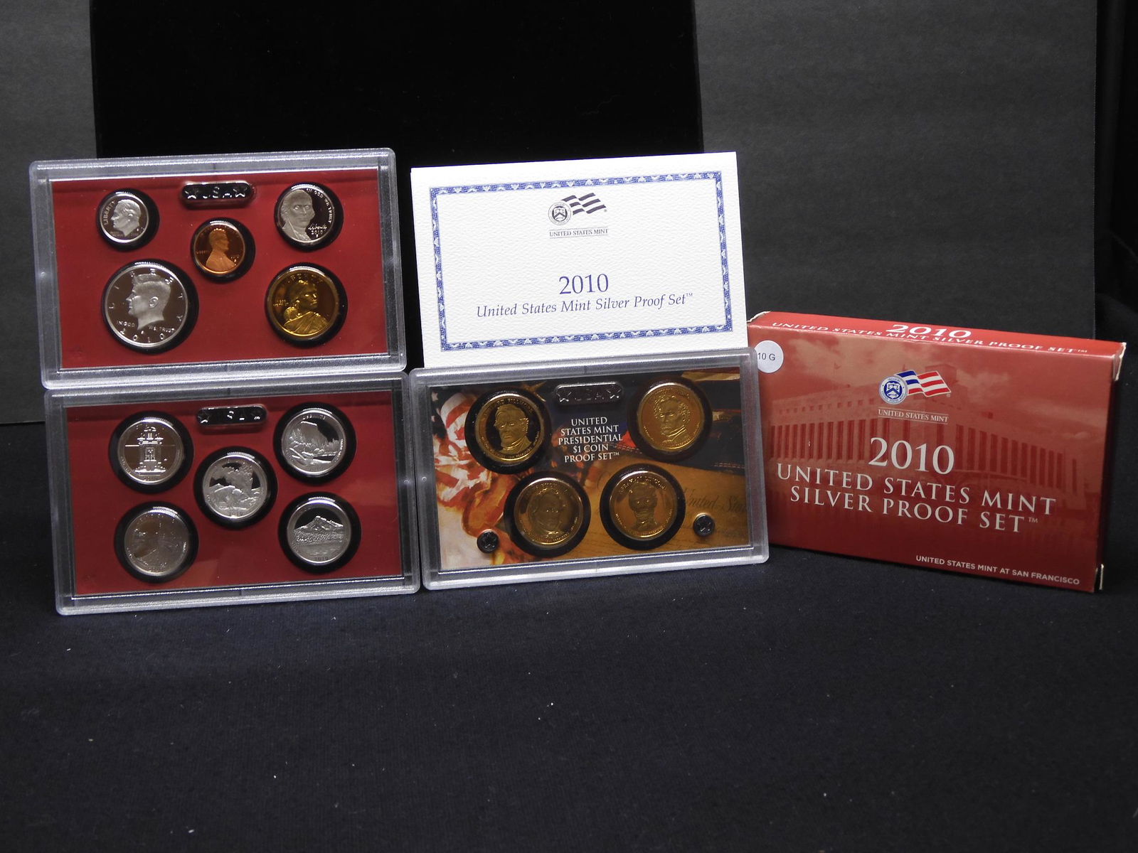 2010-S US Mint Silver Proof Set (1 of 9)