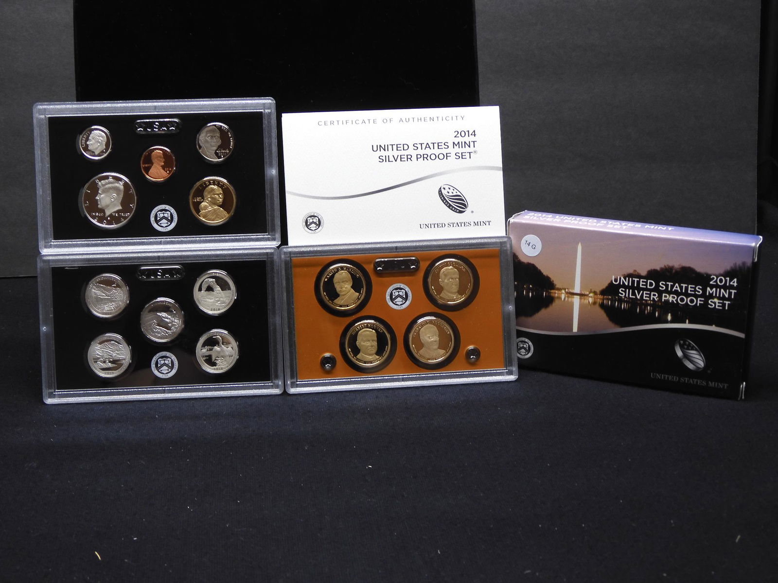 2014-S US  Mint Silver  Proof Set (1 of 9)