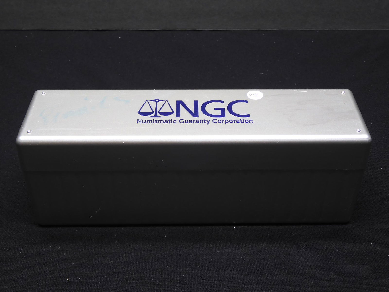 NGC Plastic Storage Container Silver (1 of 2)
