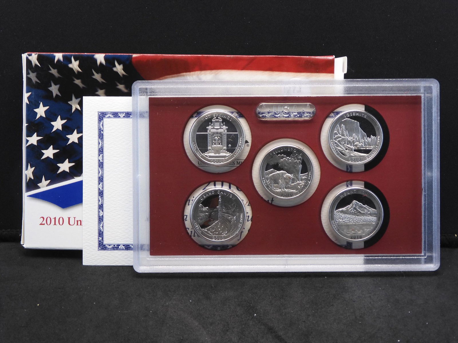 2010-S US Mint America The Beautiful Quarters Silver (1 of 4)