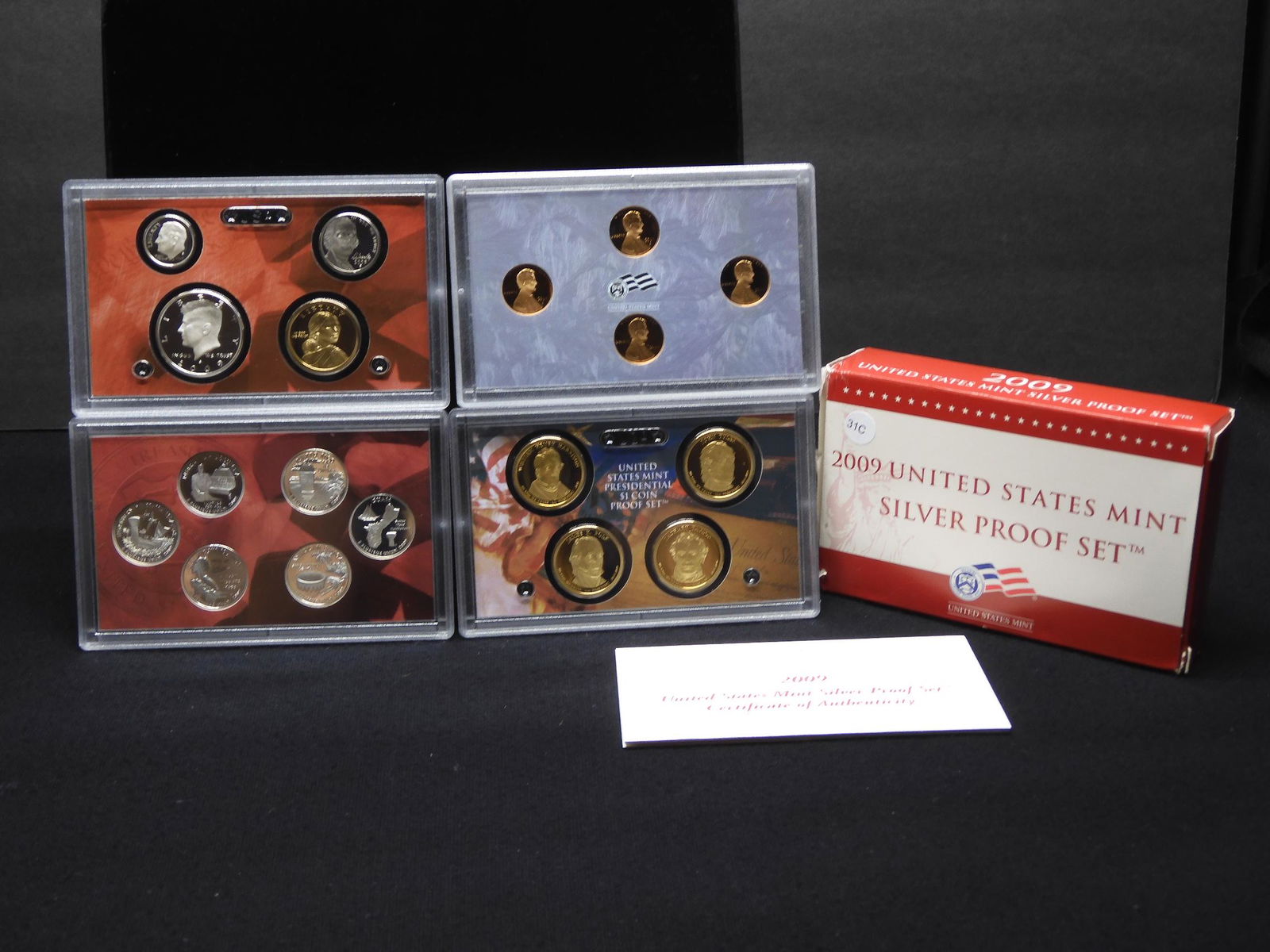 2009 -S Silver US Mint Silver Proof Set w/COA (1 of 11)