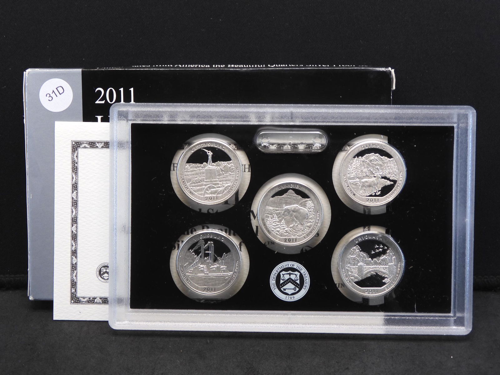 2011-S 90% Silver US Mint America the Beautiful (1 of 4)