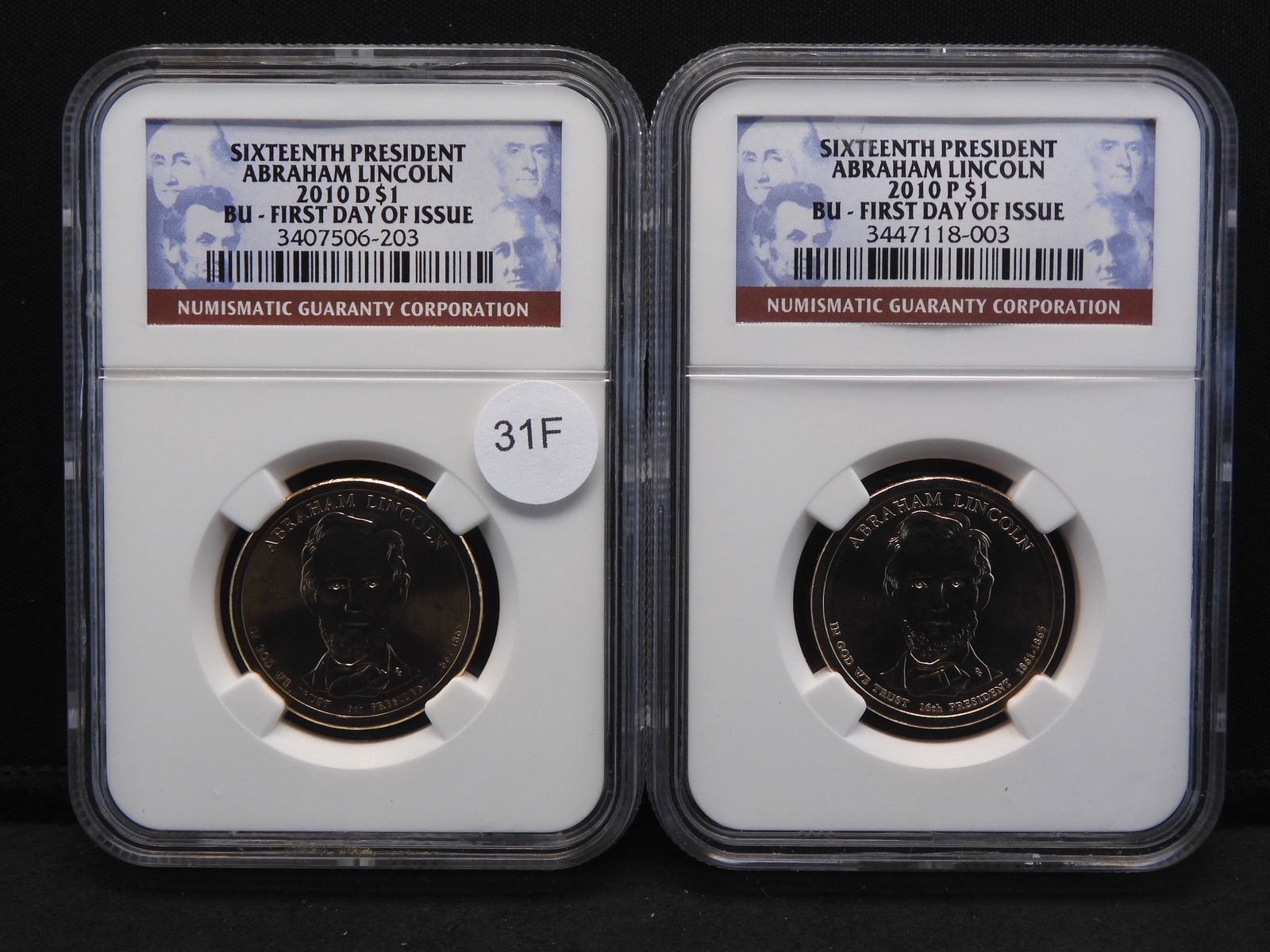 2-Abrahma Lincoln 2010 First Day of Issue presidential (1 of 9)