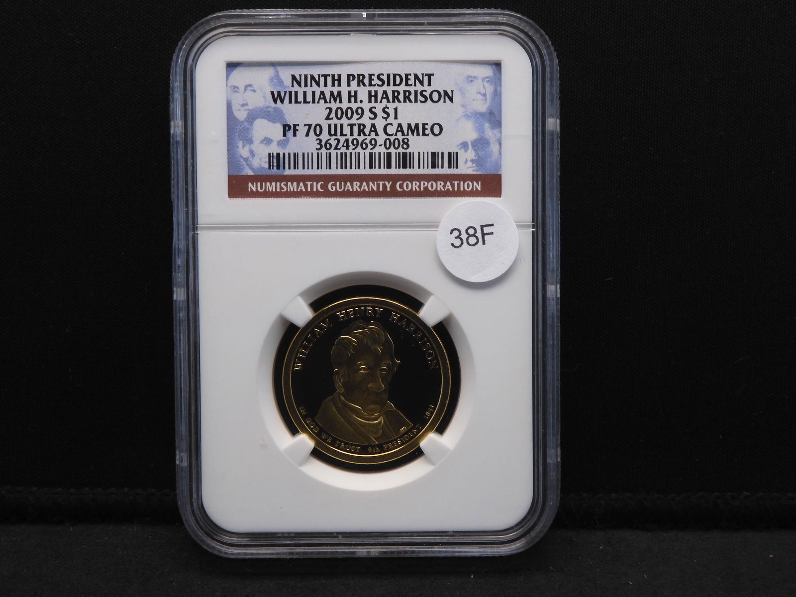 2009-S William H Harris Presidential Dollars PF 70 (1 of 4)