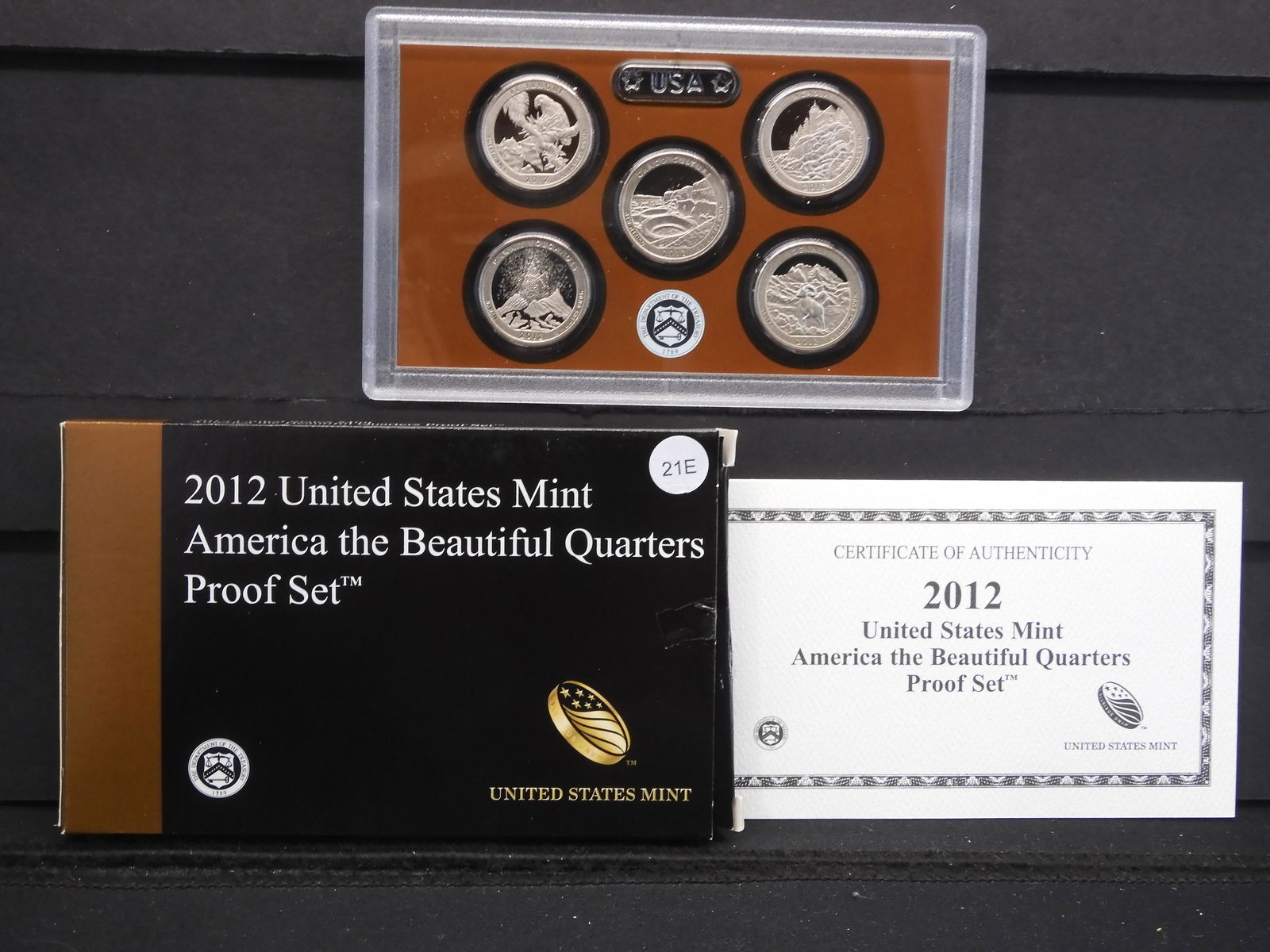 2012-S US Mint America The Beautiful Quarters  Proof (1 of 4)