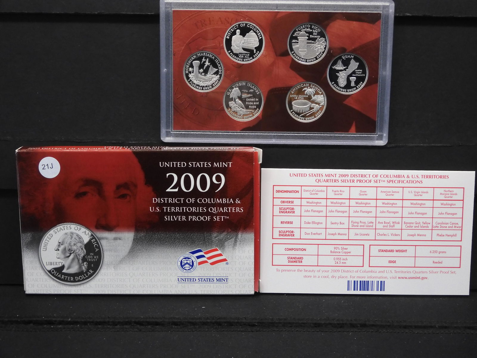 2009-S District of Columbia and US Territories Silver (1 of 4)