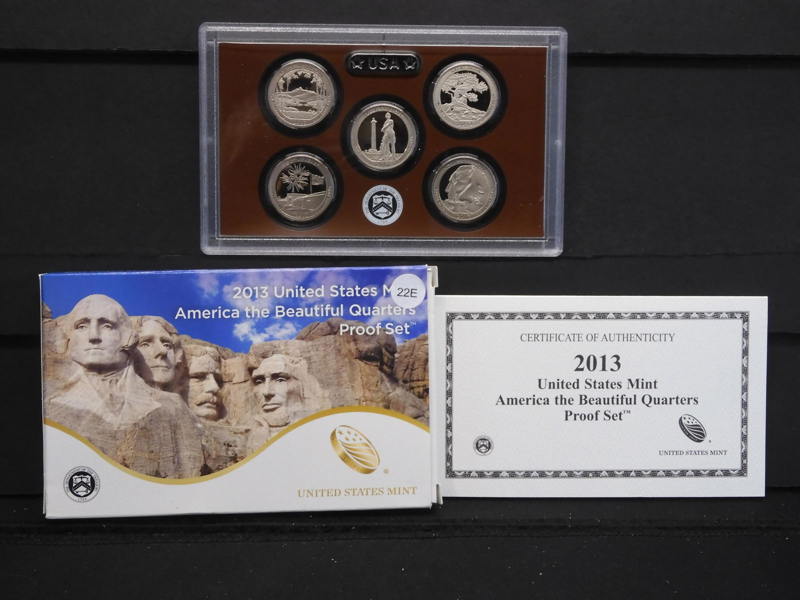 2013-S  US Mint America The Beautiful Quarters  Proof (1 of 4)