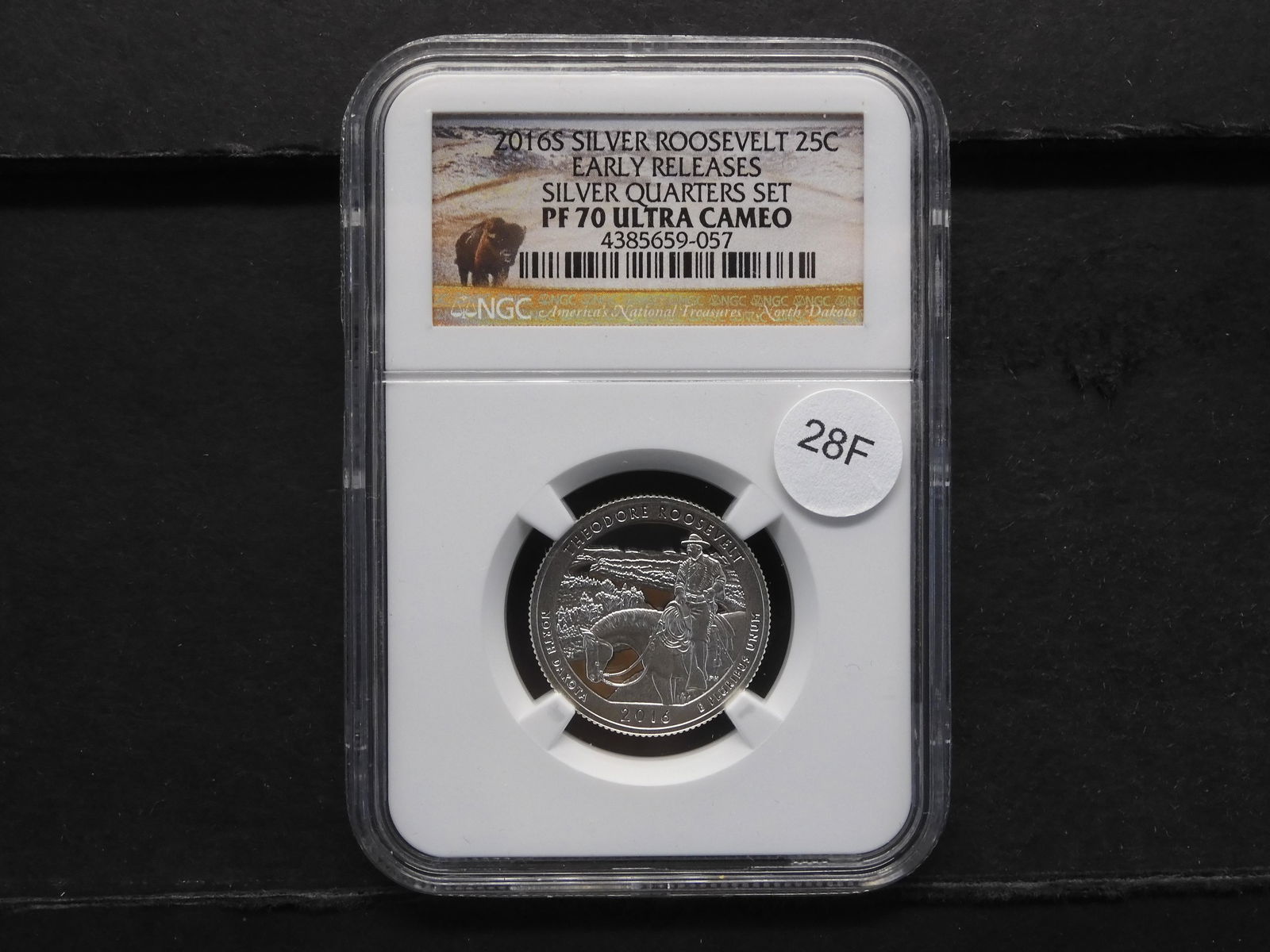 2016-S Theodore Roosevelt Early Releases Silver Quarter (1 of 4)