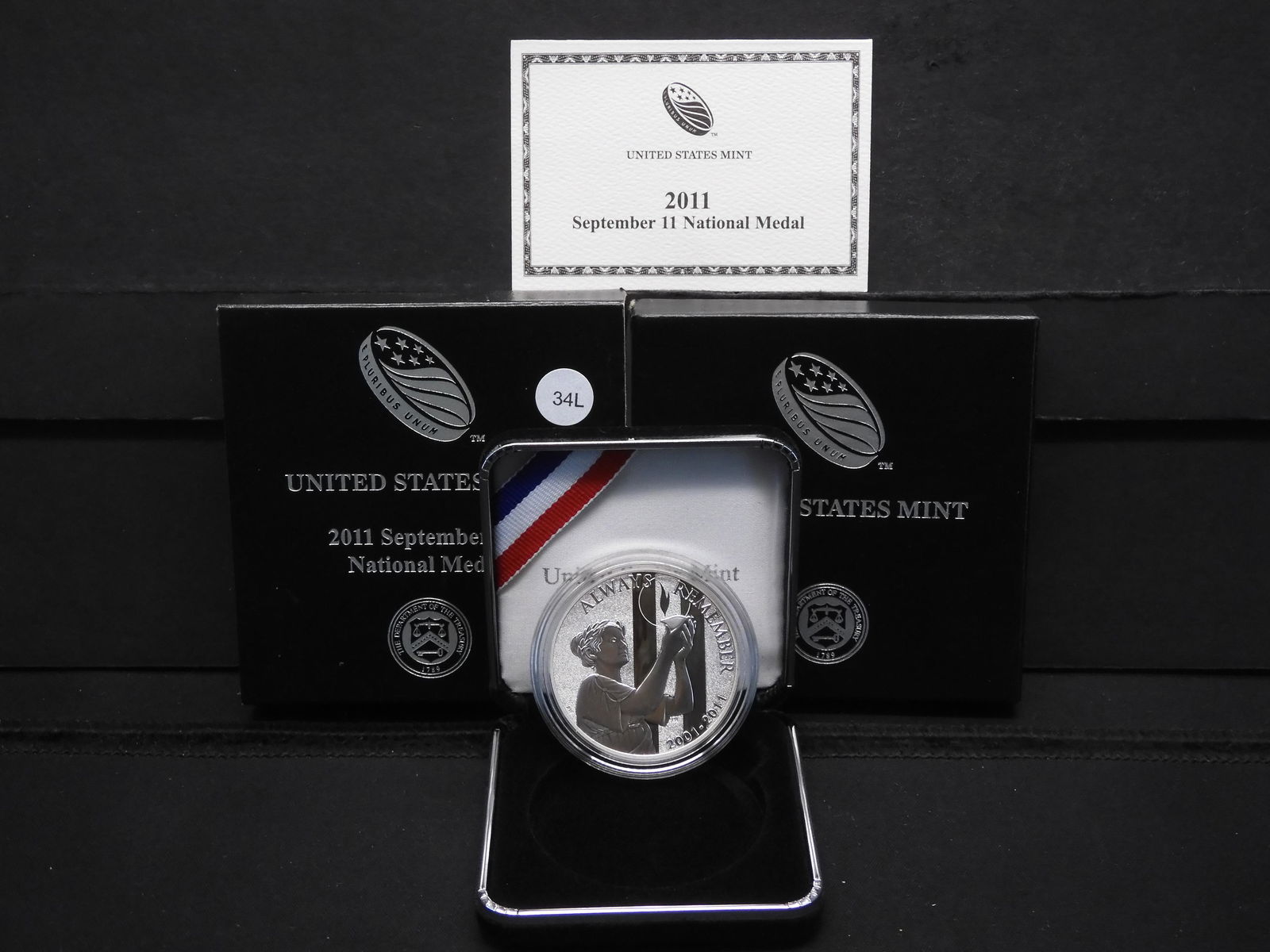 2011-P September 11th National Proof Medal By US Mint (1 of 4)