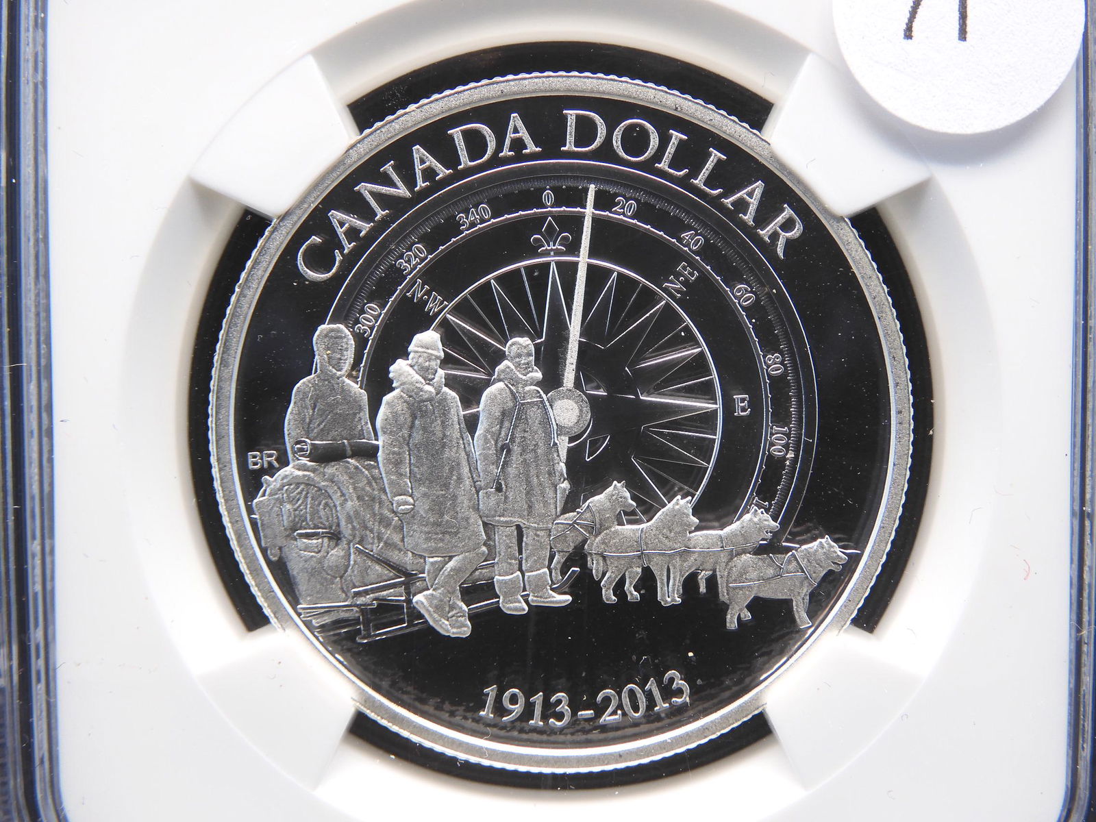 2013 Canada Silver Dollar Artic Expedition Early (1 of 4)