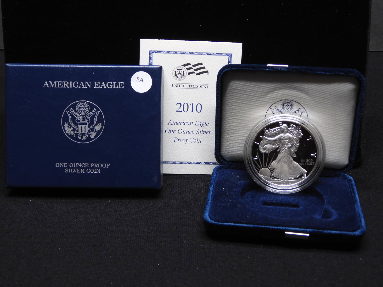 2010 W Proof American Silver Eagle US Mint One Ounce (1 of 4)
