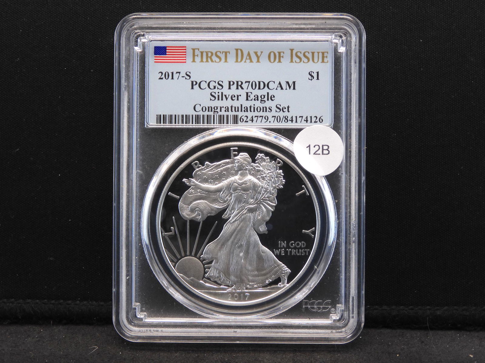 2017-S American Silver Eagle PCGS PR 70 DCAM  - First (1 of 4)
