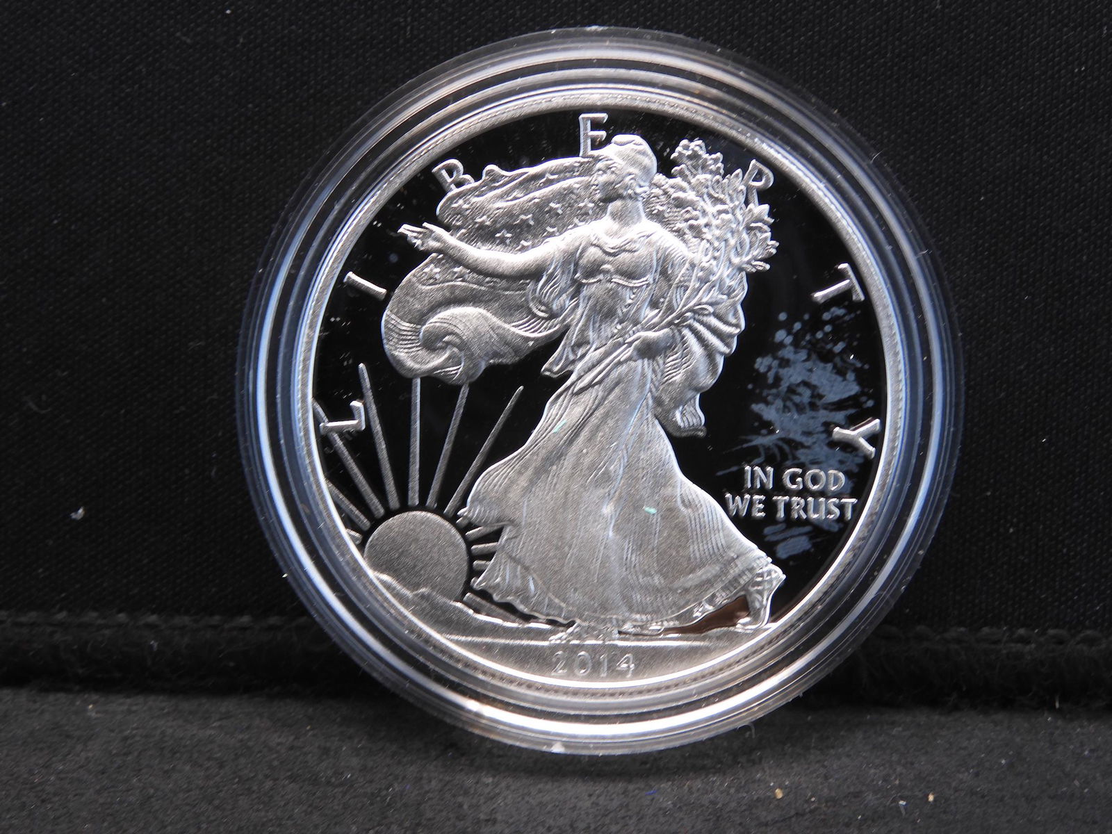 2014 W American Silver Eagle OGB/COa (1 of 4)
