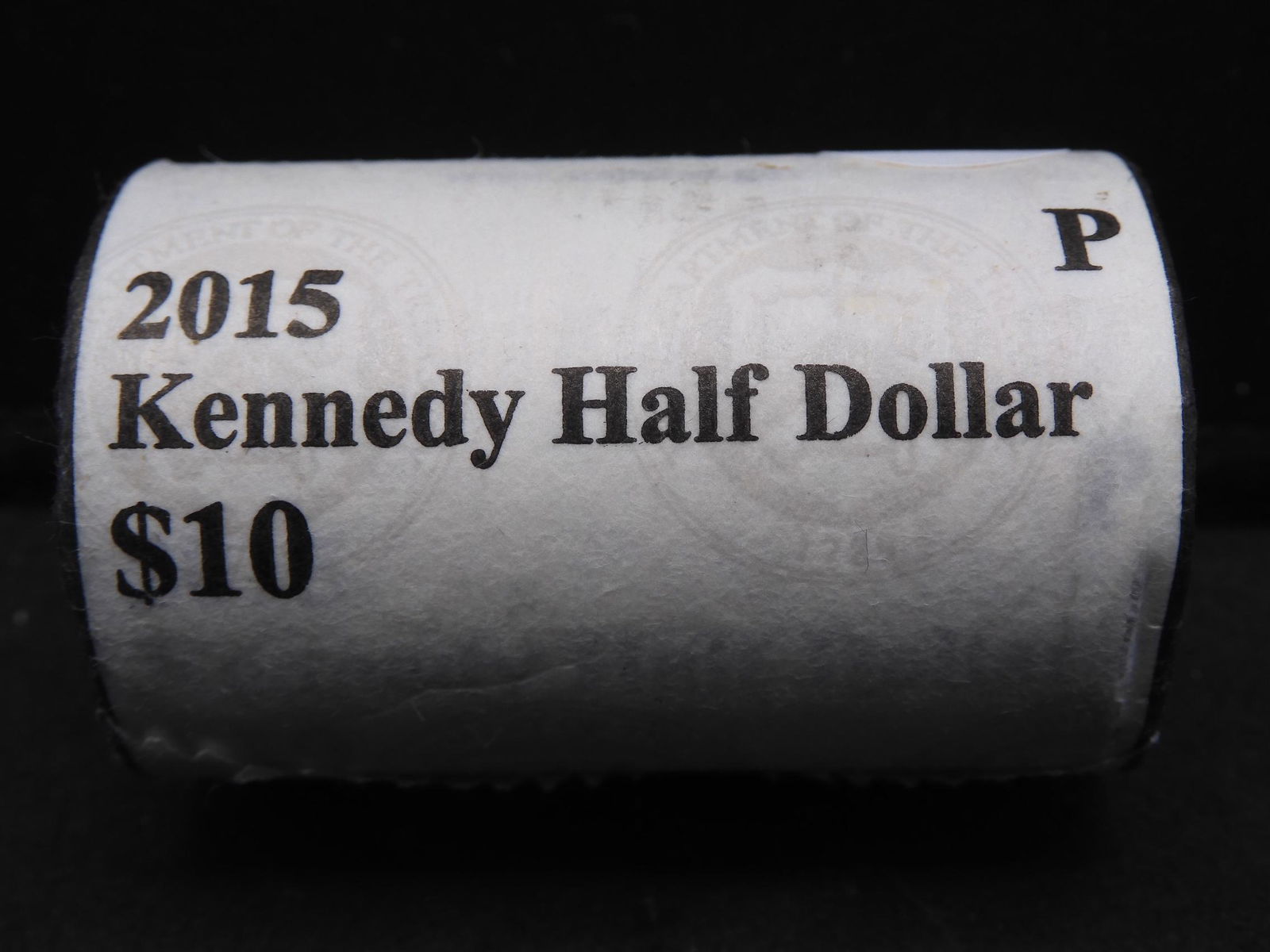 2015-P $10 Roll of Kennedy Half Dollars Mint Wrapped (1 of 3)