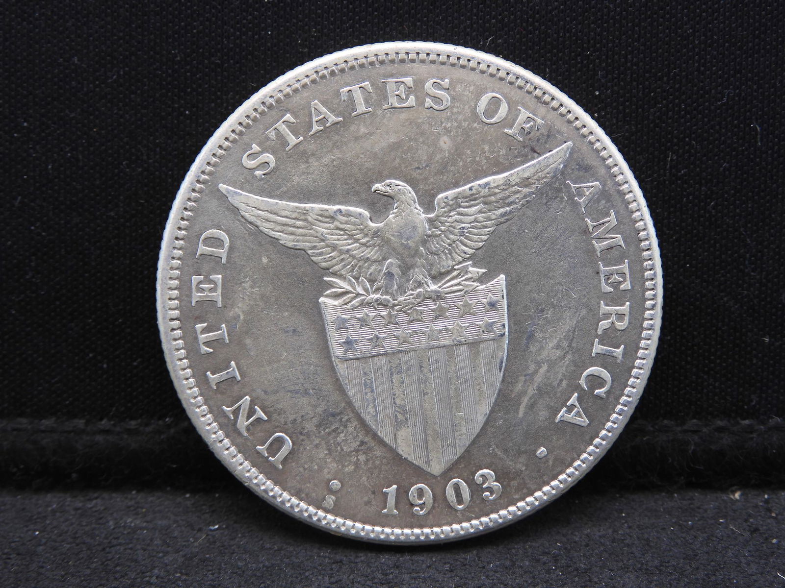 1903-S US Philippines One Peso (1 of 4)